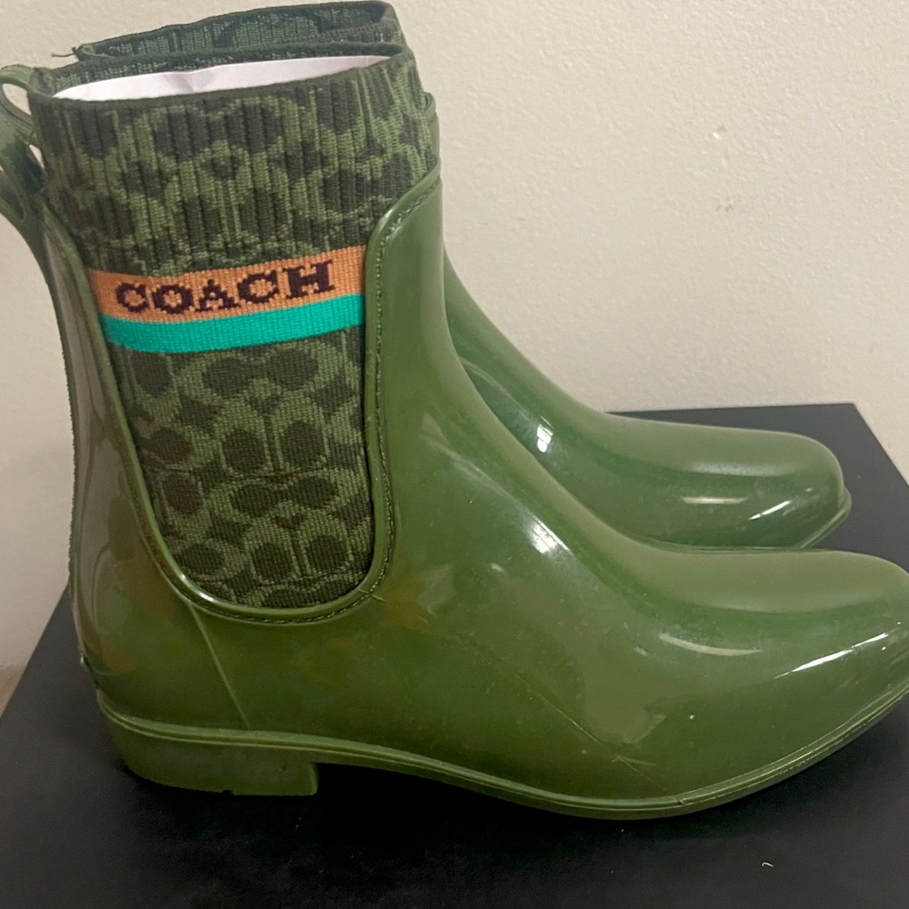 Coach Rainboots
